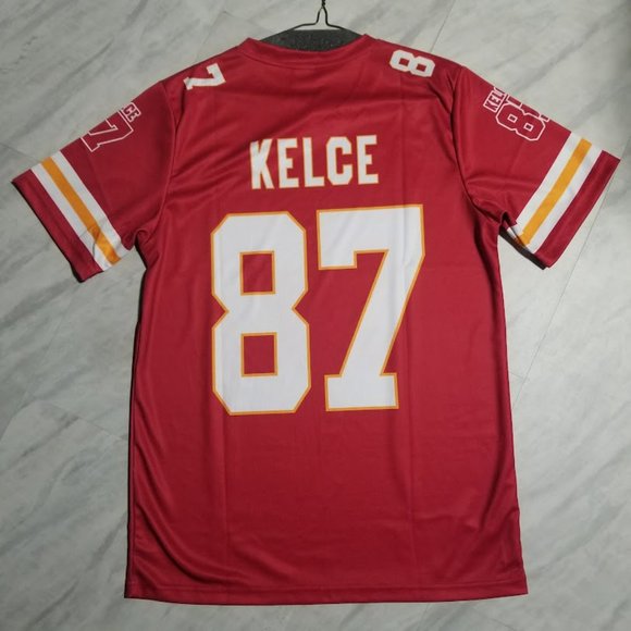 PATRICK MAHOMES 15 - KANSAS CITY CHIEFS RED PRINTED FOOTBALL JERSEY - YOUTH - Picture 3 of 16